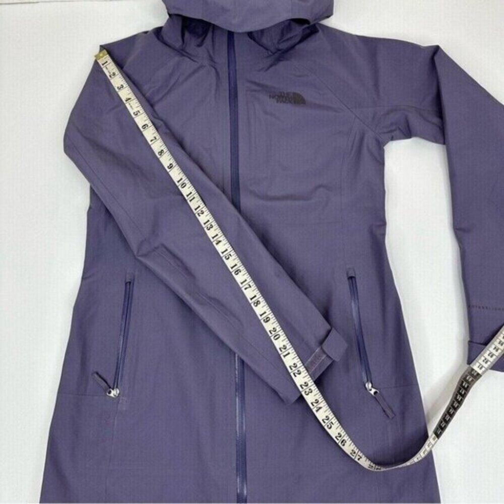 The North Face Dryzzle Futurelight Parka Jacket Purple Lunar Slate Womens XS - Picture 16 of 16